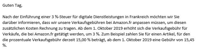 Neue Digitalsteuer für Onlinehändler— made in France