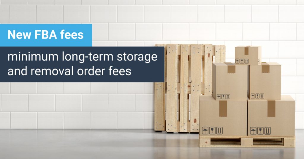 New Amazon Fees for storage and removal order transactions