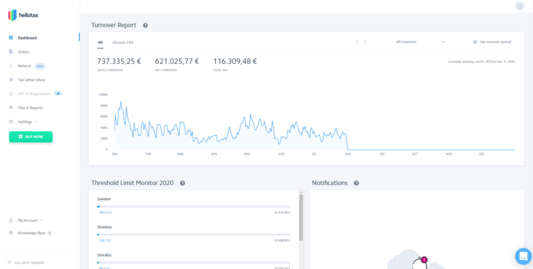 The first free VAT management & compliance tool for online sellers